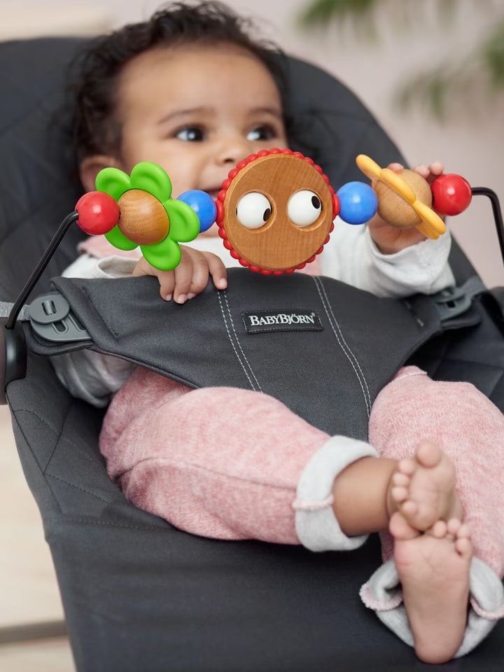 Baby Bjorn Toy for Bouncer – Googly Eyes bright colours