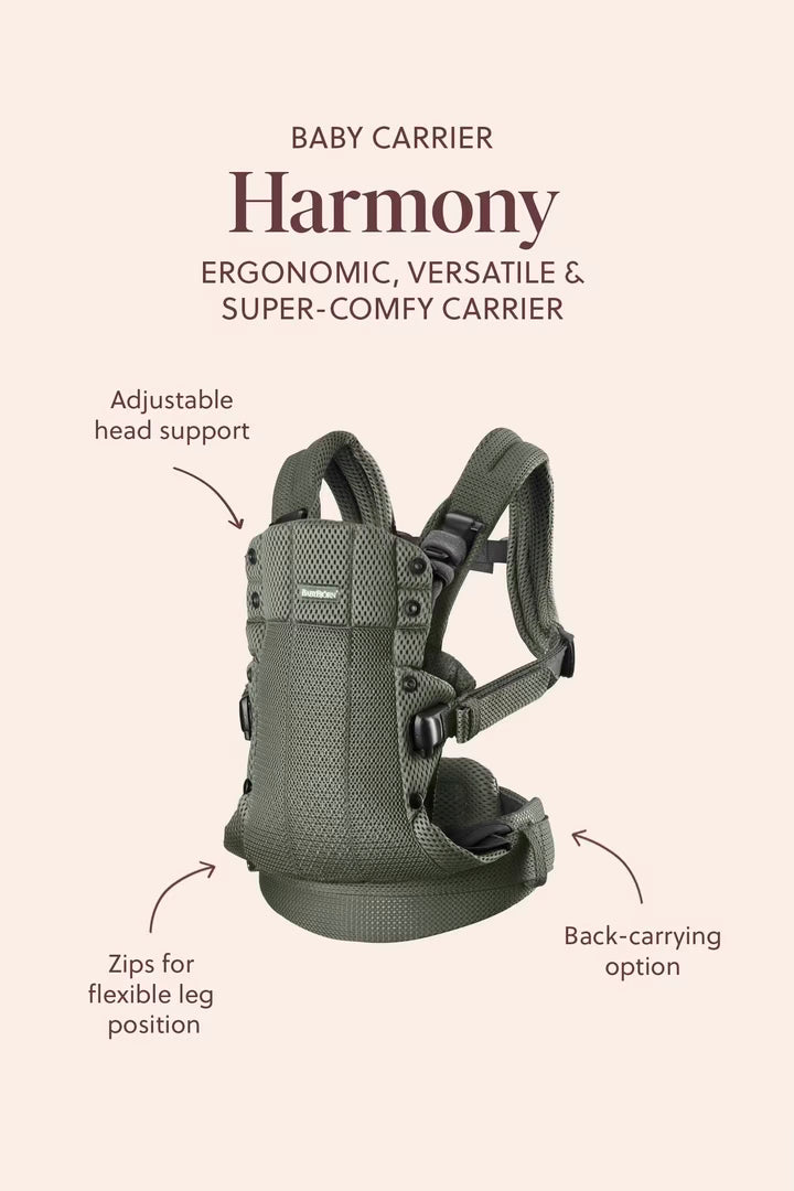 Baby Bjorn Baby Carrier Harmony 3D Mesh