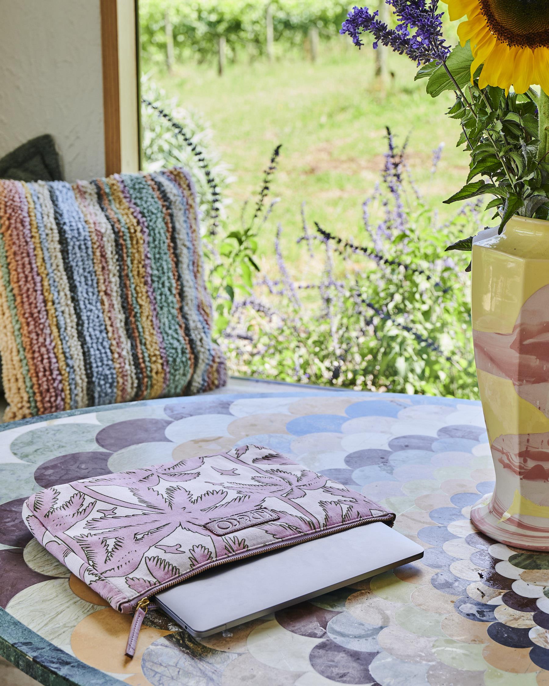 Laptop case from Kip & Co Oasis collection