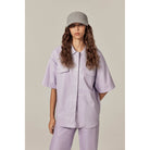 Berkley Wool Visor by Helen Kaminski - light grey melange