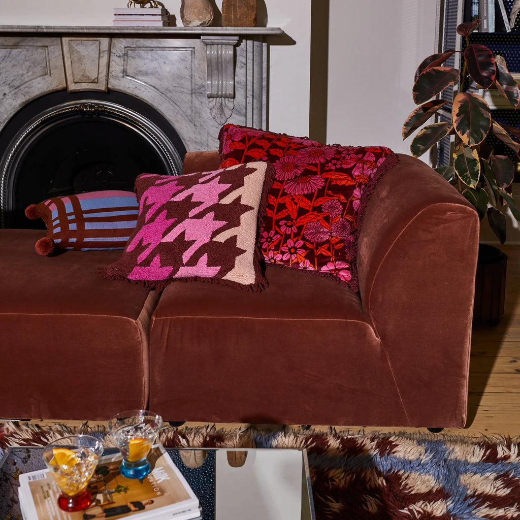Bernanda Velvet Cushion by Sage & Clare