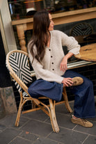Birdie Lofty Cardi - grey colour by Ceres Life