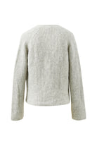 back of Birdie Lofty Cardi - Silver Marle by Ceres Life