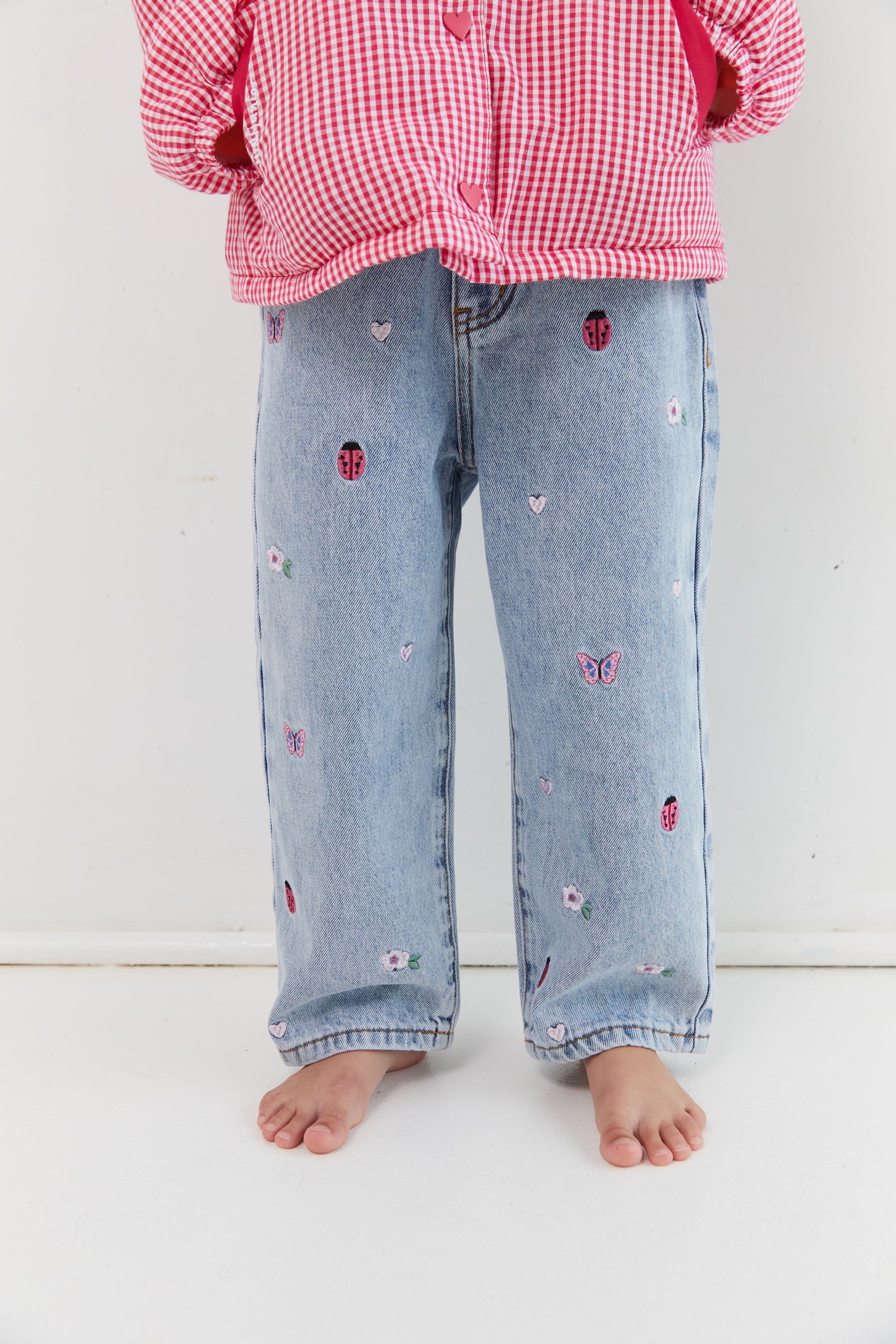 Garden embroidery Blair Jean by Juni