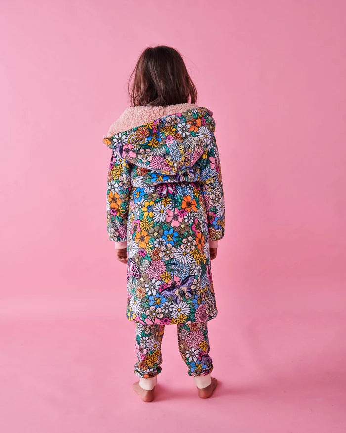 Bliss Floral Kuddle Kids Robe by 