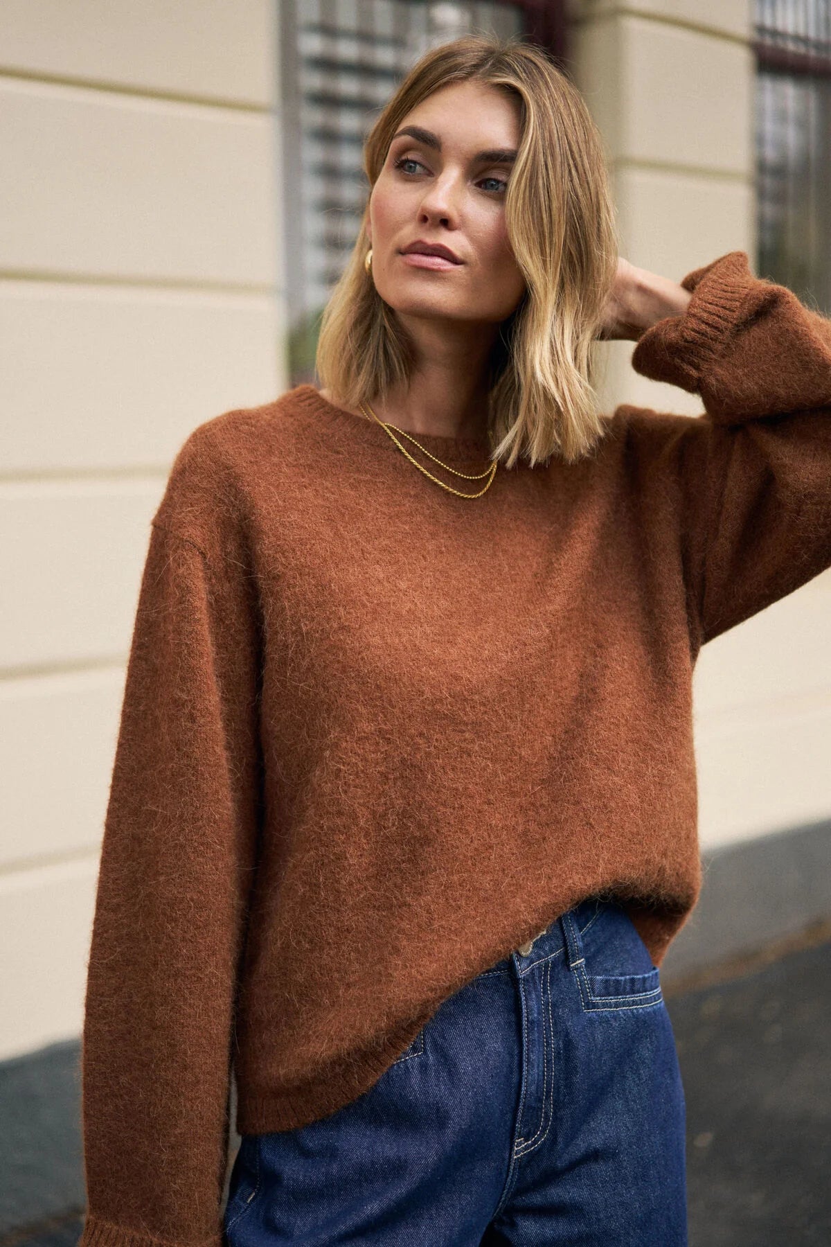 Bonnie Lofty Knit - Toffee by Ceres Life