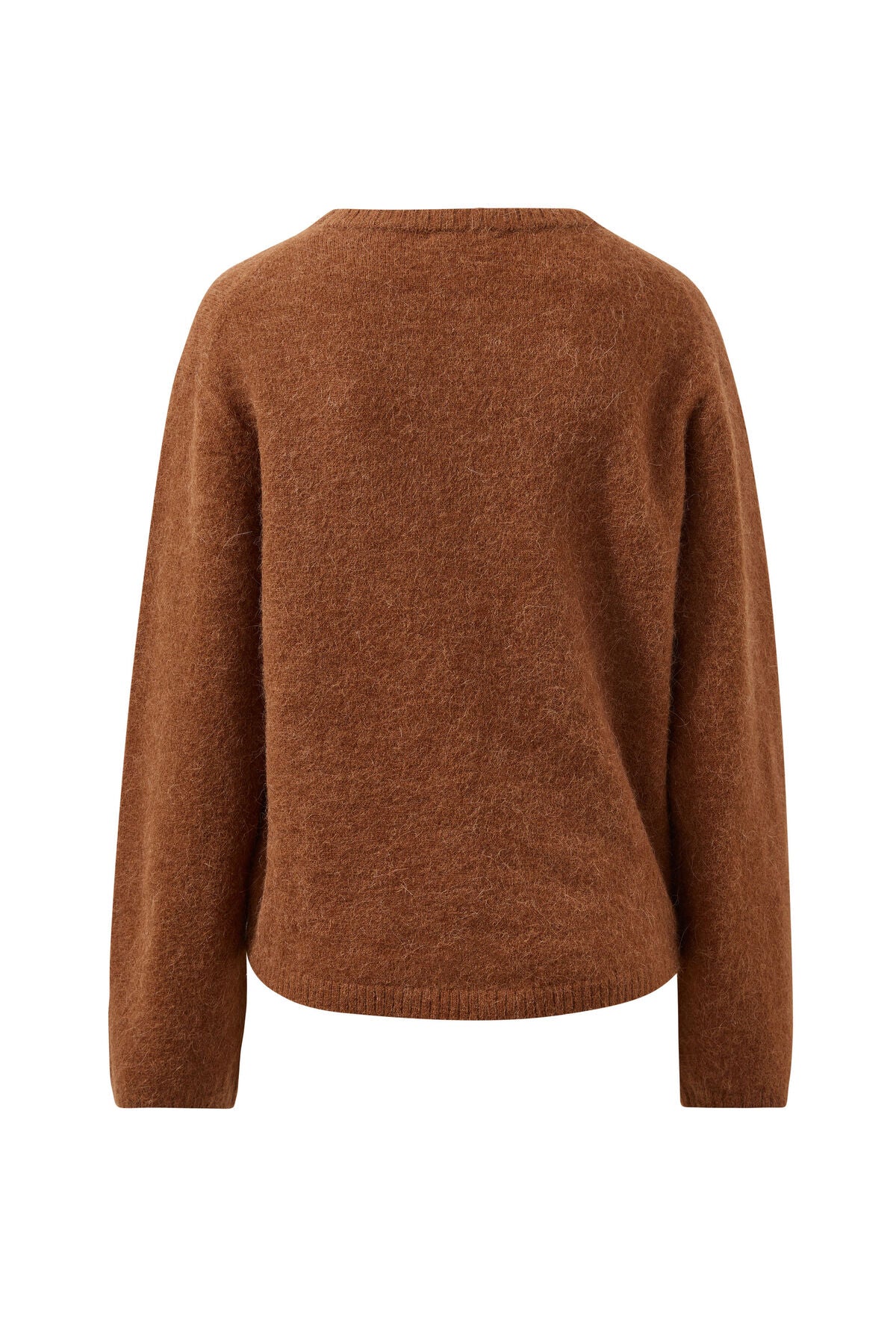 back of Bonnie Lofty Knit - Toffee by Ceres Life