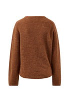back of Bonnie Lofty Knit - Toffee by Ceres Life