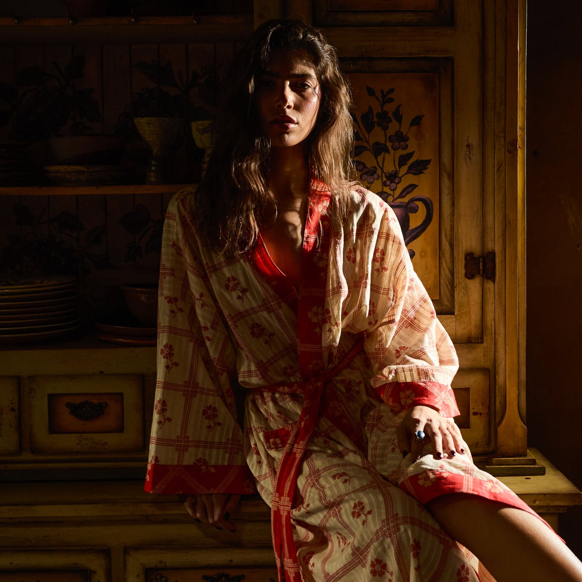 Bonny Cotton Robe by Sage & Clare