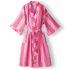 Brigitte Cotton Bath Robe - Scarlet by Sage & Clare