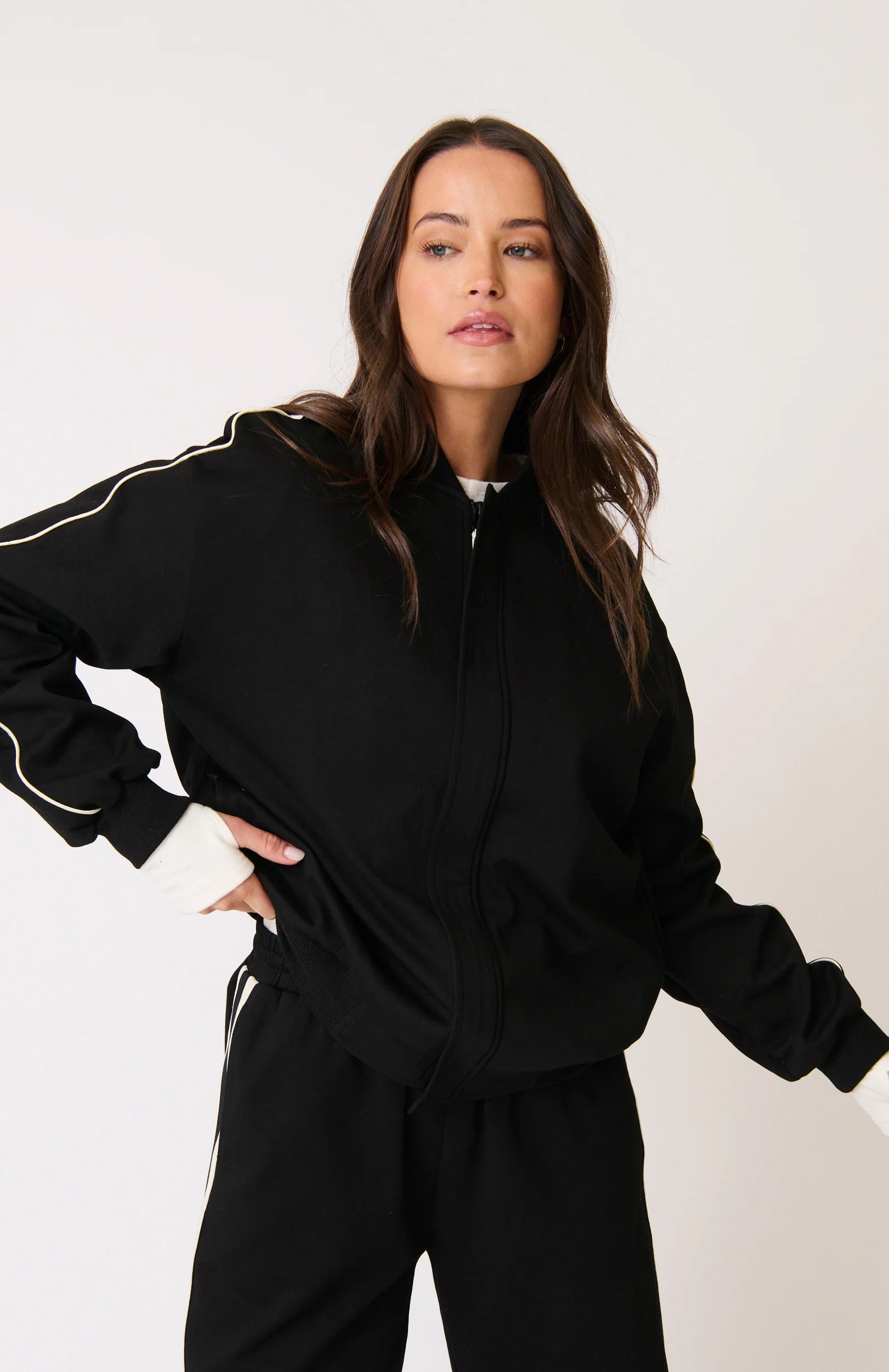 Brooke Bomber in Black 