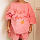 Buon Appetito T-shirt - Pink Icing | Golden Children