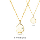 Zodiac Capricorn Necklace Gold by Linda Tahija