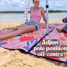 Colourful beach mat - Cabanamate