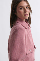 Kireina clothing care label showing 50% wool 50% acrylic blend