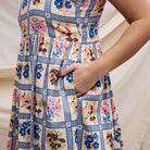 Charita Strappy Maxi Dress by Sage and Clare