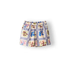 Kids Lounge shorts by Sage and Clare in Charita print