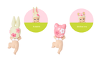 Sonny Angel Hippers - Cherry Blossom rabbit and shiba inu