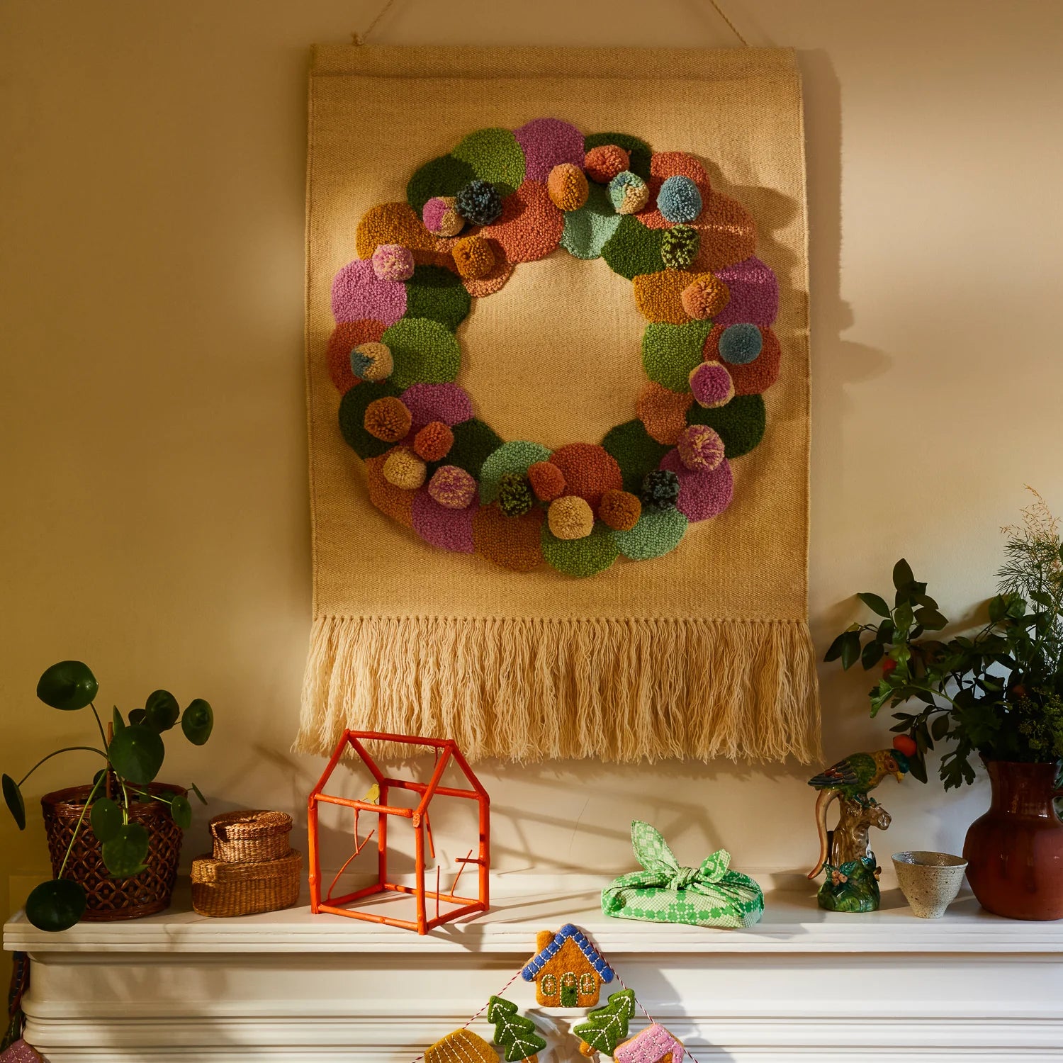Wreath Wall Hanging by 