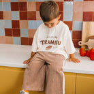 Ciao Tutti Pants- Coffee / Buttercream | Golden Children
