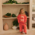 Ciao tutti sweater napoli red by Golden Children 