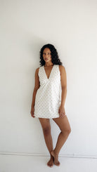 Clara Mini Dress – Cherry Polka Dot by Juni
