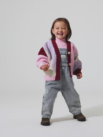 Colour Block Knit Cardigan | Goldie + Ace