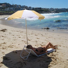 Compact Beach Umbrella Butternut by Sunnylife portable sun shade with UPF50 protection