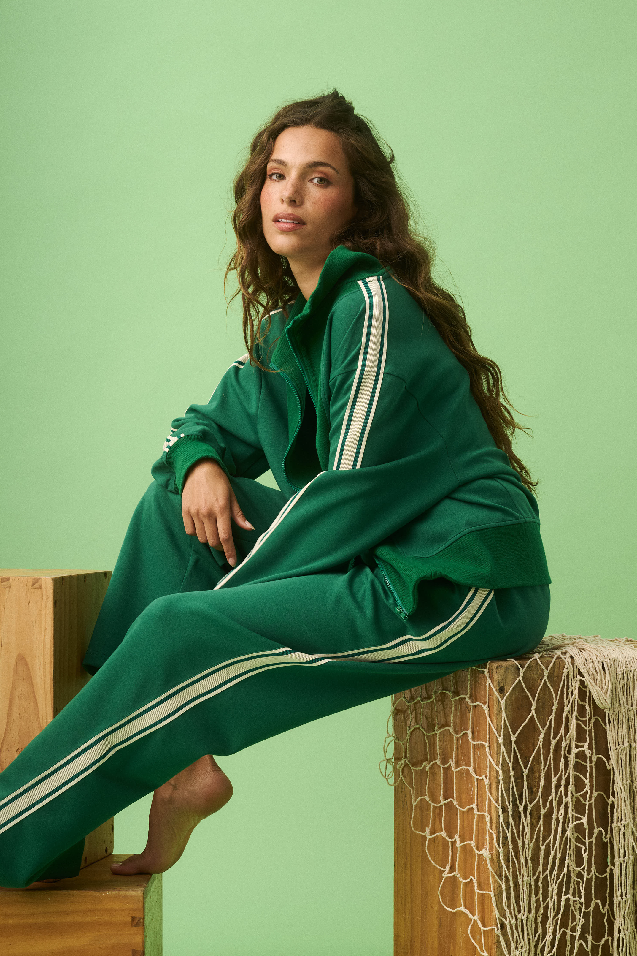 Corey Zip Through Sweater - Tide by Cartel & Willow