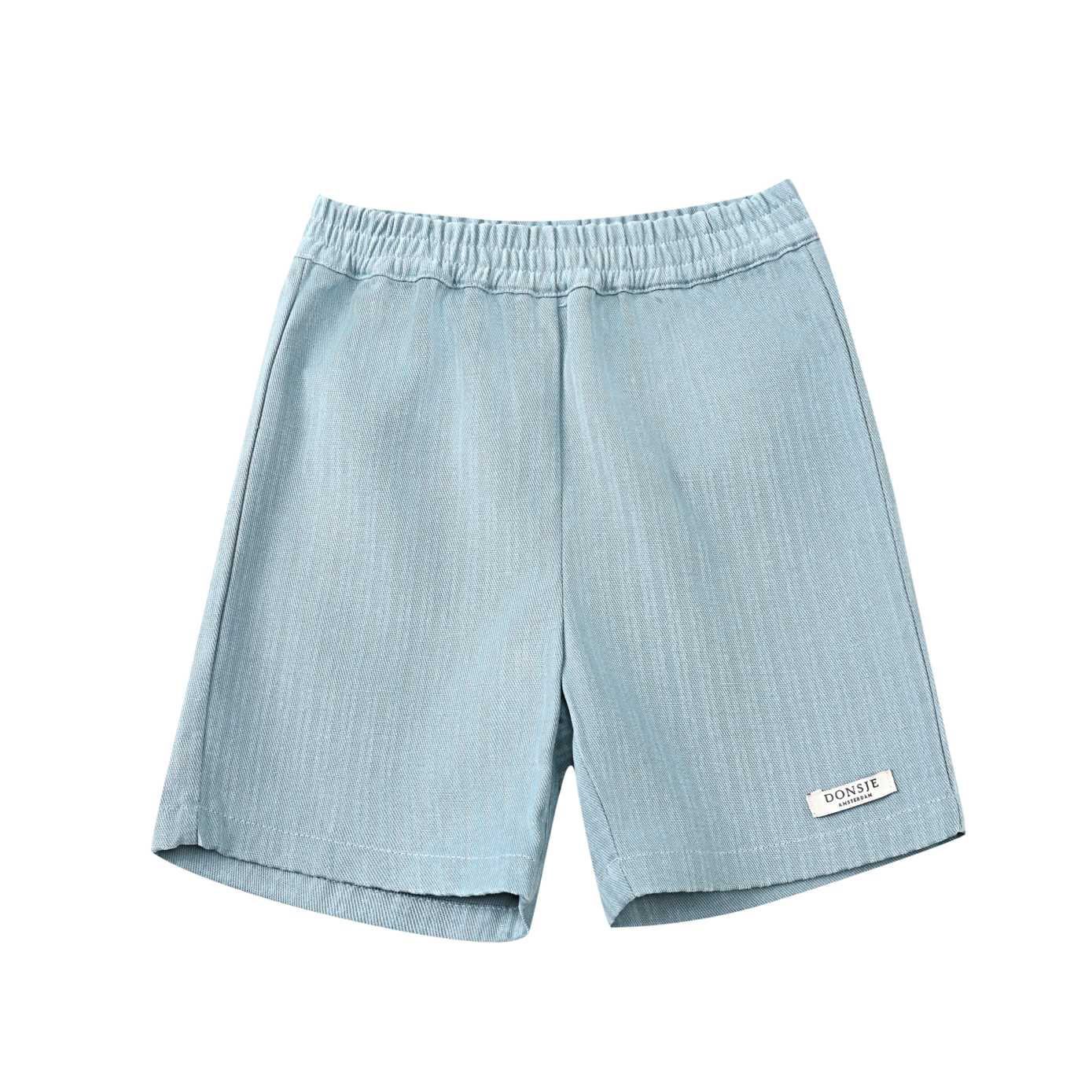 Cyriel Shorts - Steel Blue Striped | Donsje