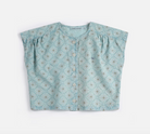Daisy Mosaic All Over Woven Top - Light Blue | Bobo Choses