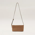 back view Dawn Raffia Crossbody by Helen Kaminski