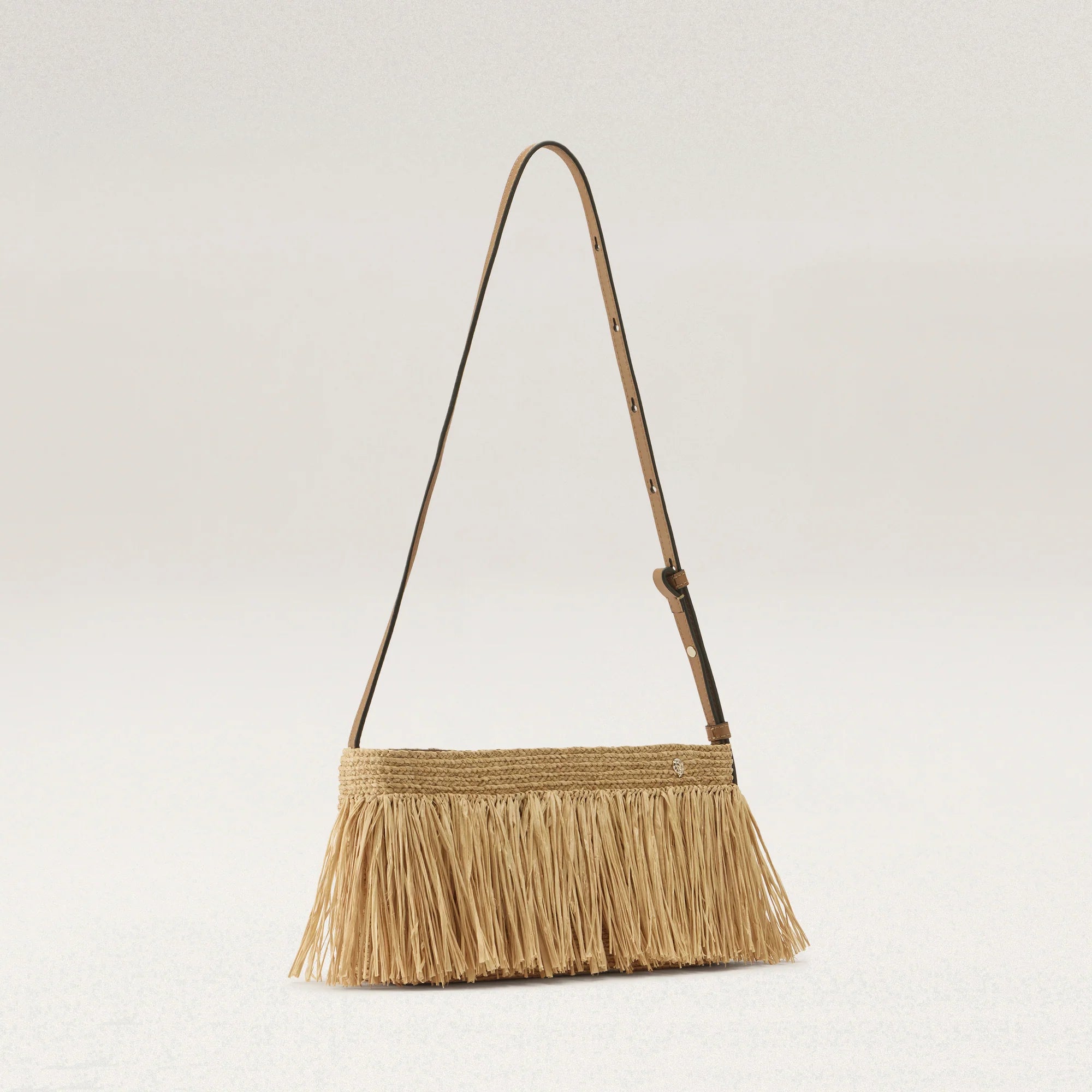 Dawn Raffia Fringe Crossbody by Helen Kaminski
