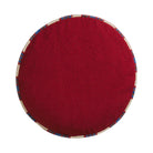 Delana Round Cushion - Crimson by Sage & Clare