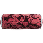 back detail of Delphine Velvet Bolster Cushion by Sage & Clare