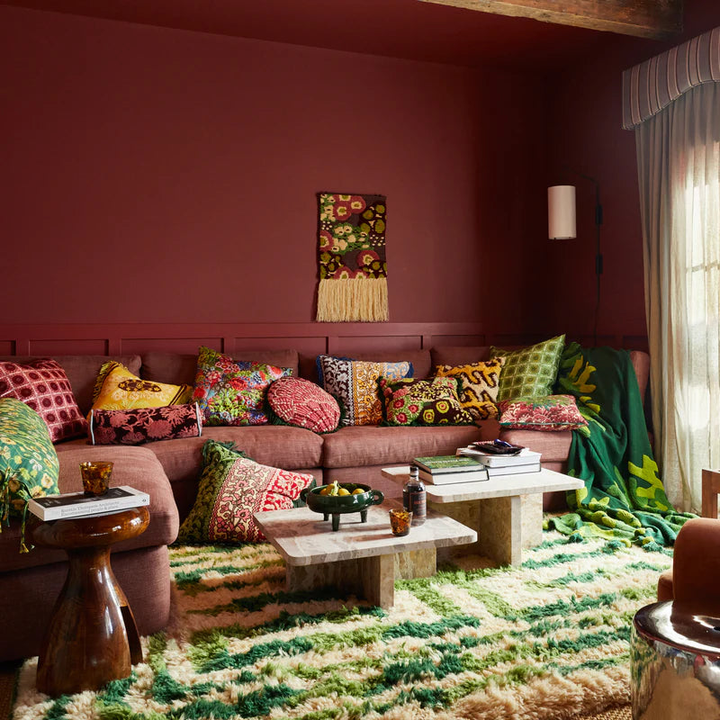 Sage & Clare velvet cushions