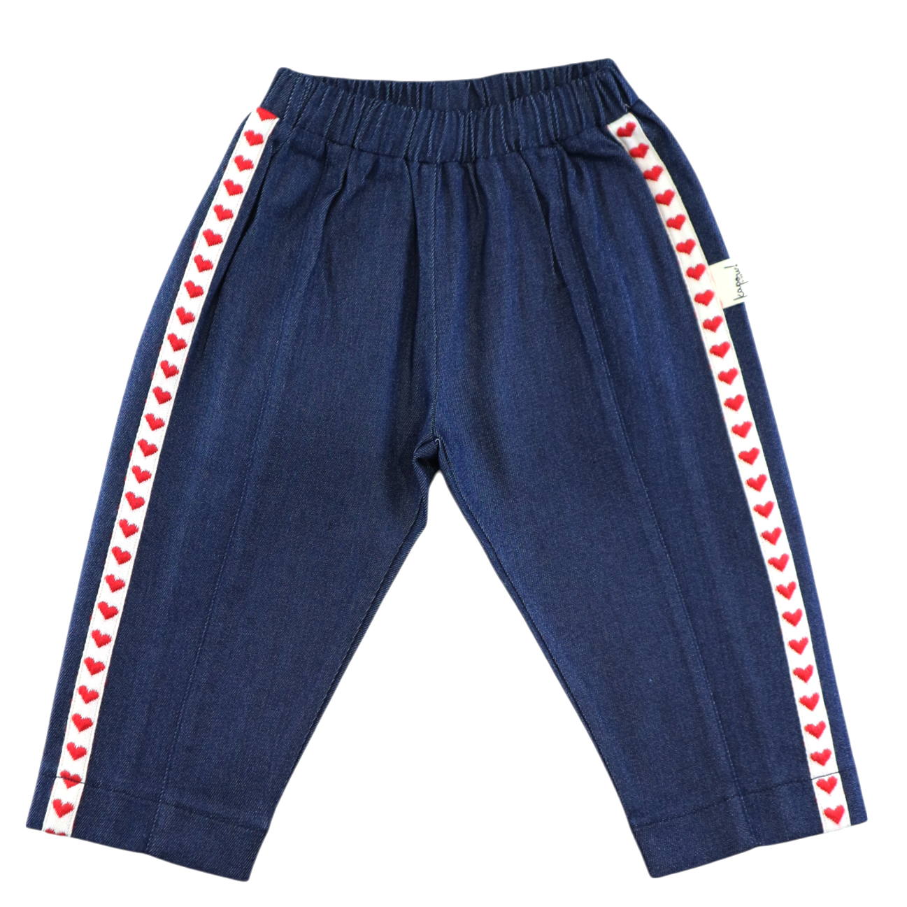 Front view of Denim Love Slouchy Pants | Kapow Kids