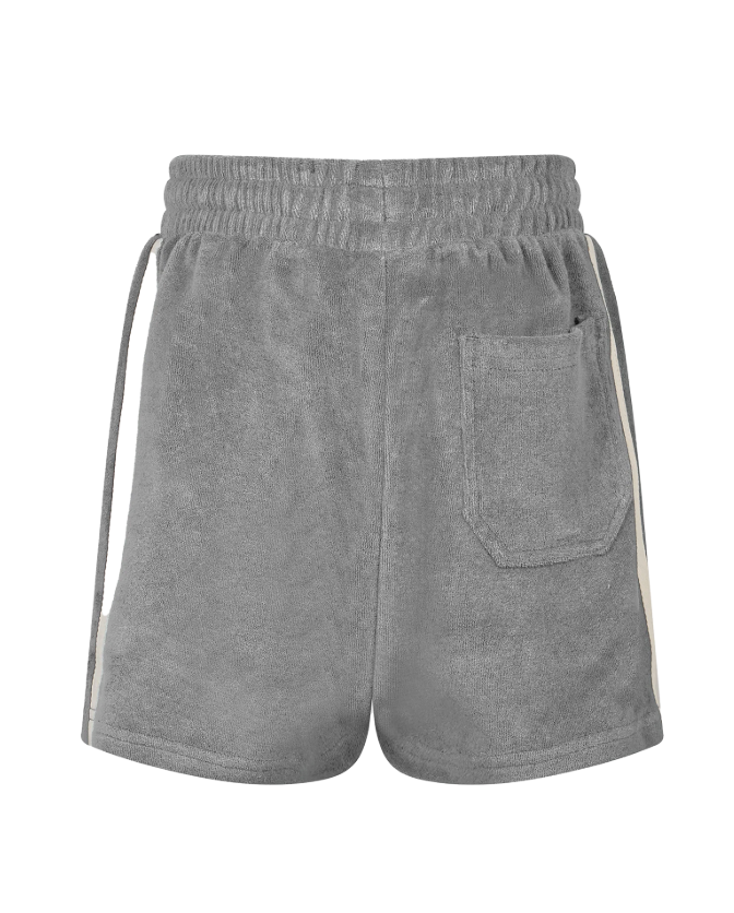 Back of Terry Short - Grey Marle | Rock Your Baby