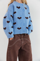 Shop Juni kids brown jeans -  Dylan barrel leg jeans cocoa cotton denim online Australia