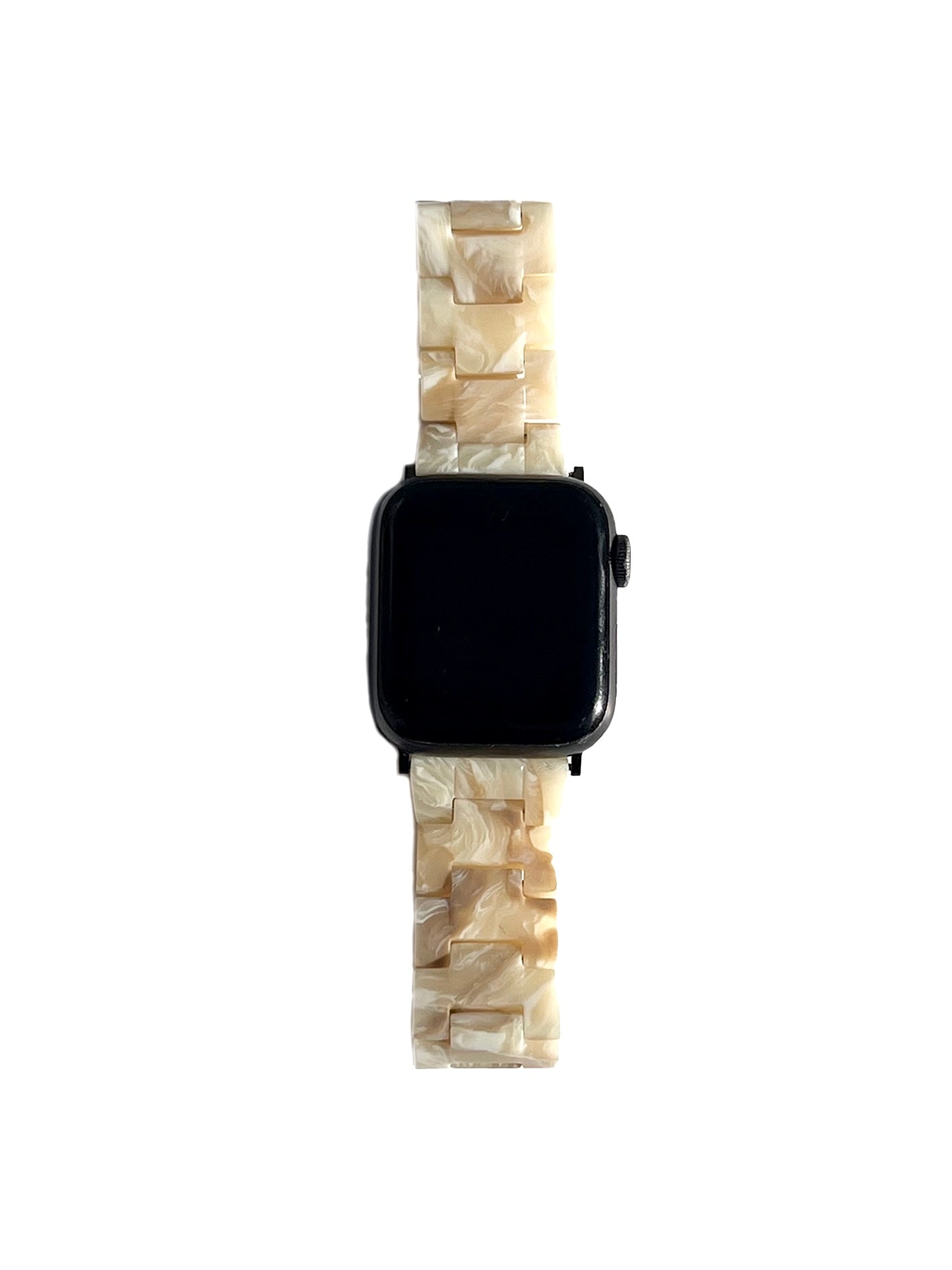Edrae apple watch band in colour Ecru
