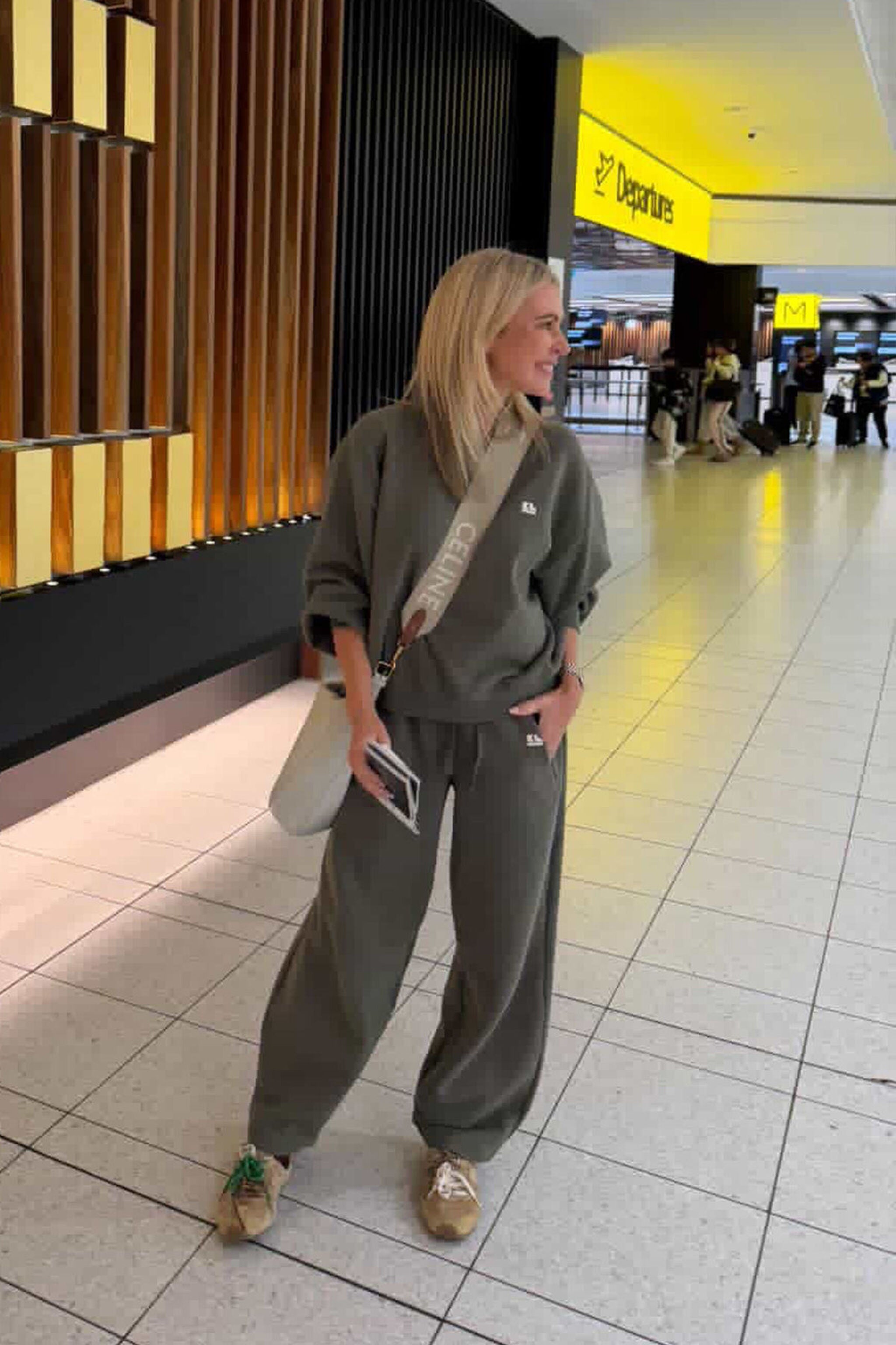 Elise Barrel Trackpant - Washed Olive by Ceres Life