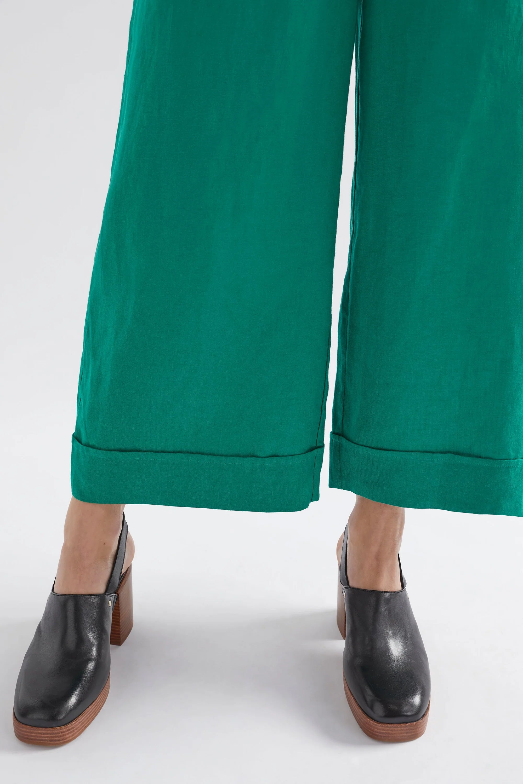 elk green culottes