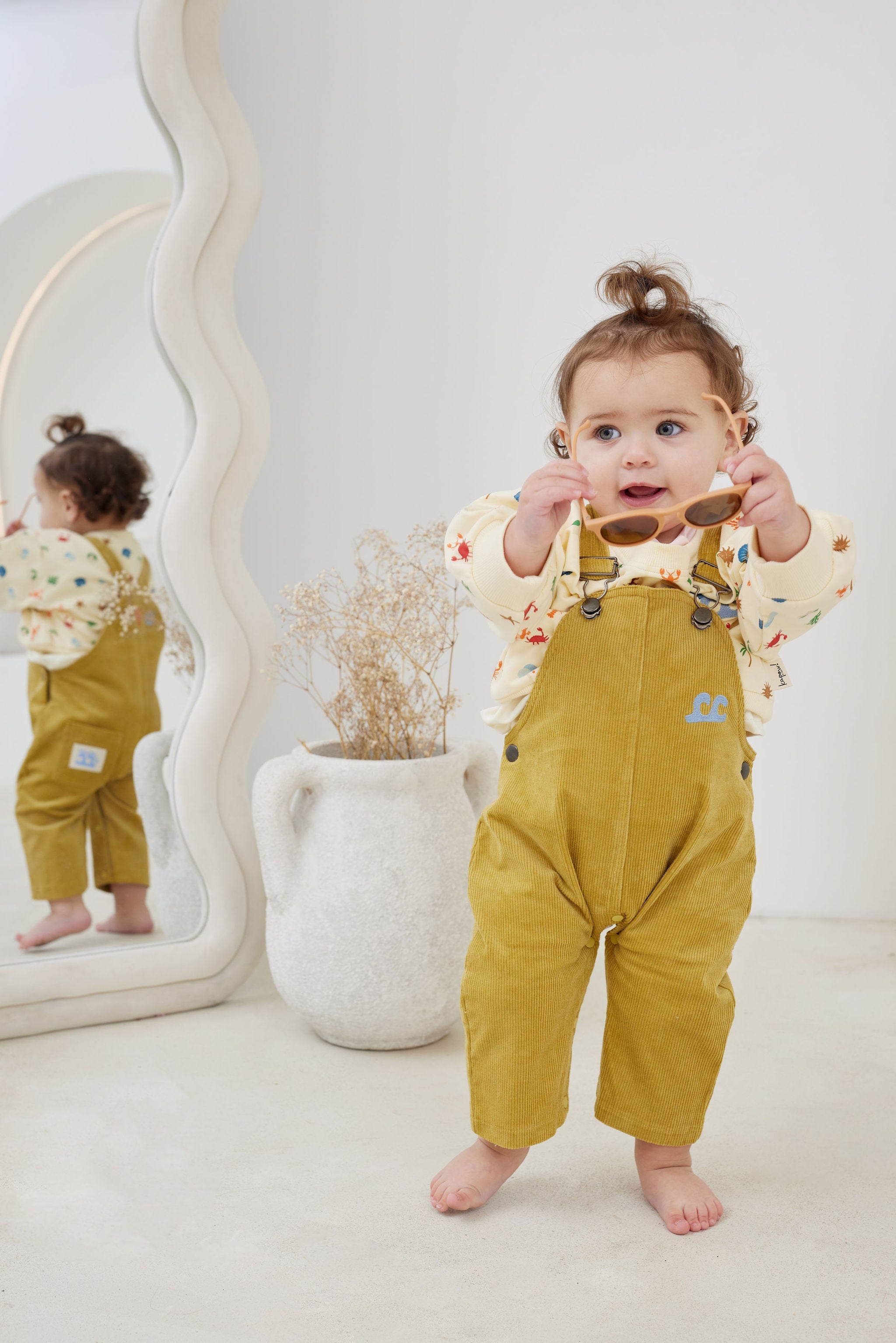 Toddler in the Endless Summer Oversized Jumper | Kapow Kids