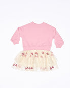 Faire La Fete Sweater Dress - Pink by Walnut