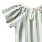 back detail of Faye Bodysuit - Star Dew Stripe by Nature Baby