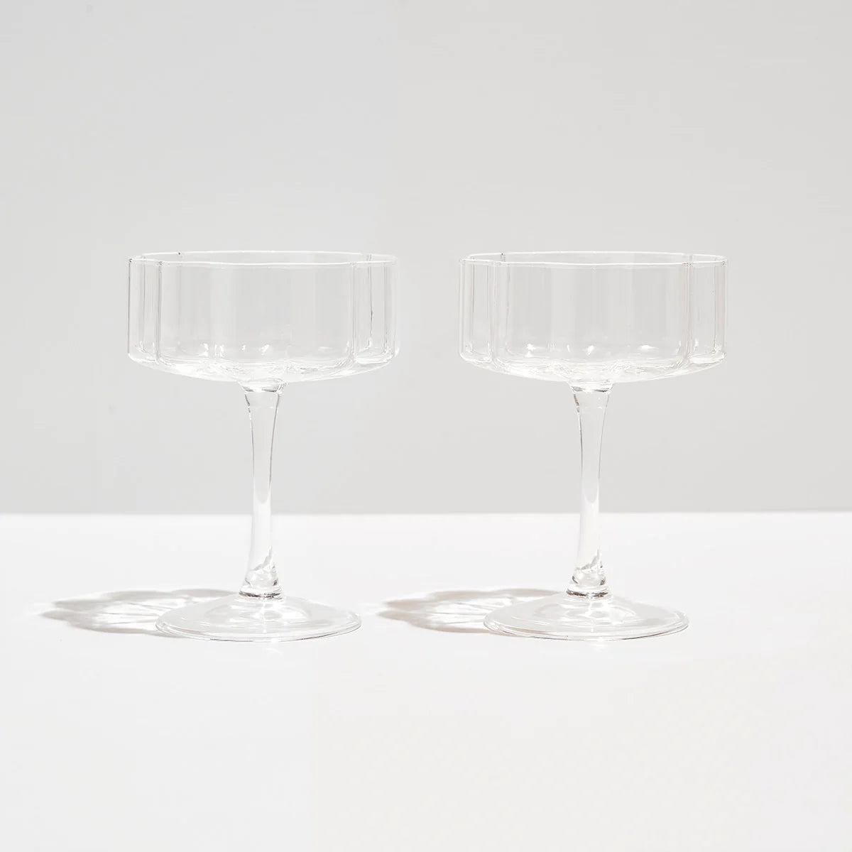 Fazeek Clear Coupe Champagne Glass