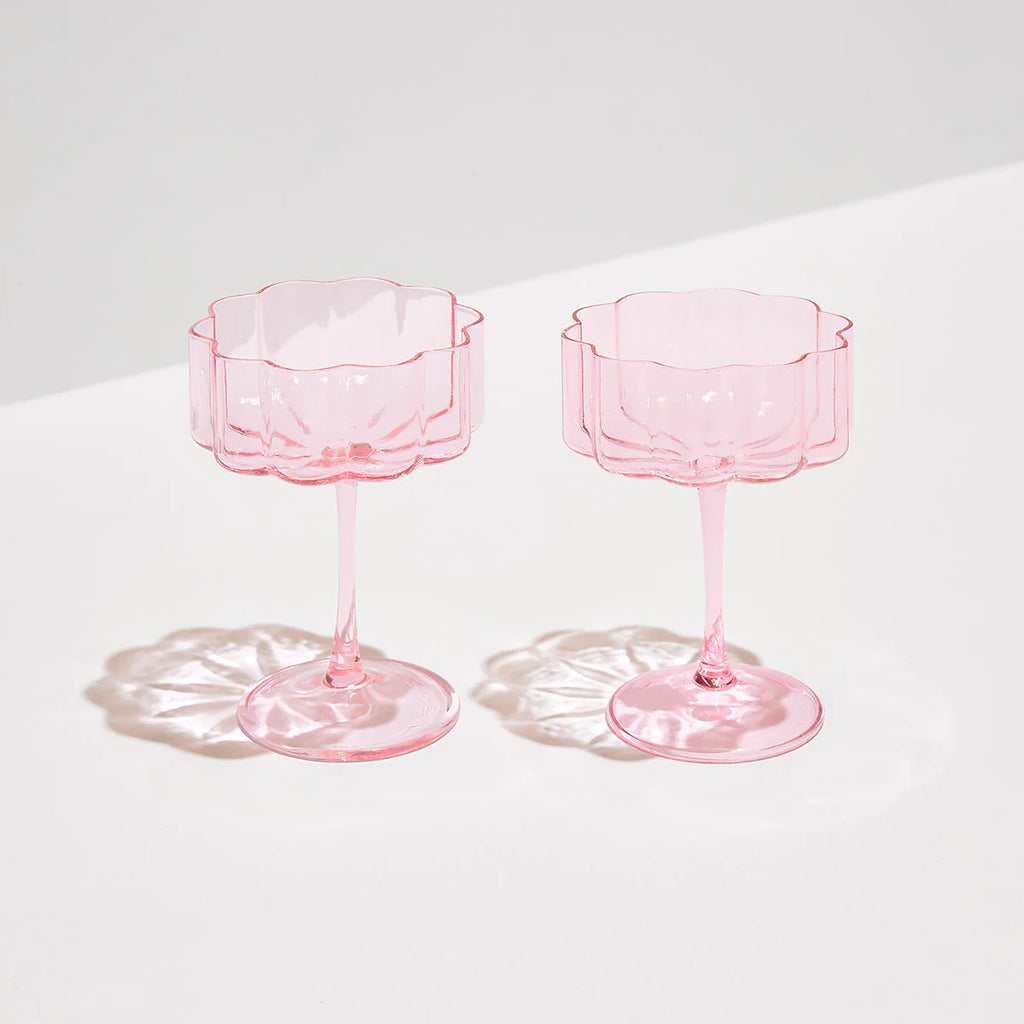 Fazeek Pink Coupe Glass