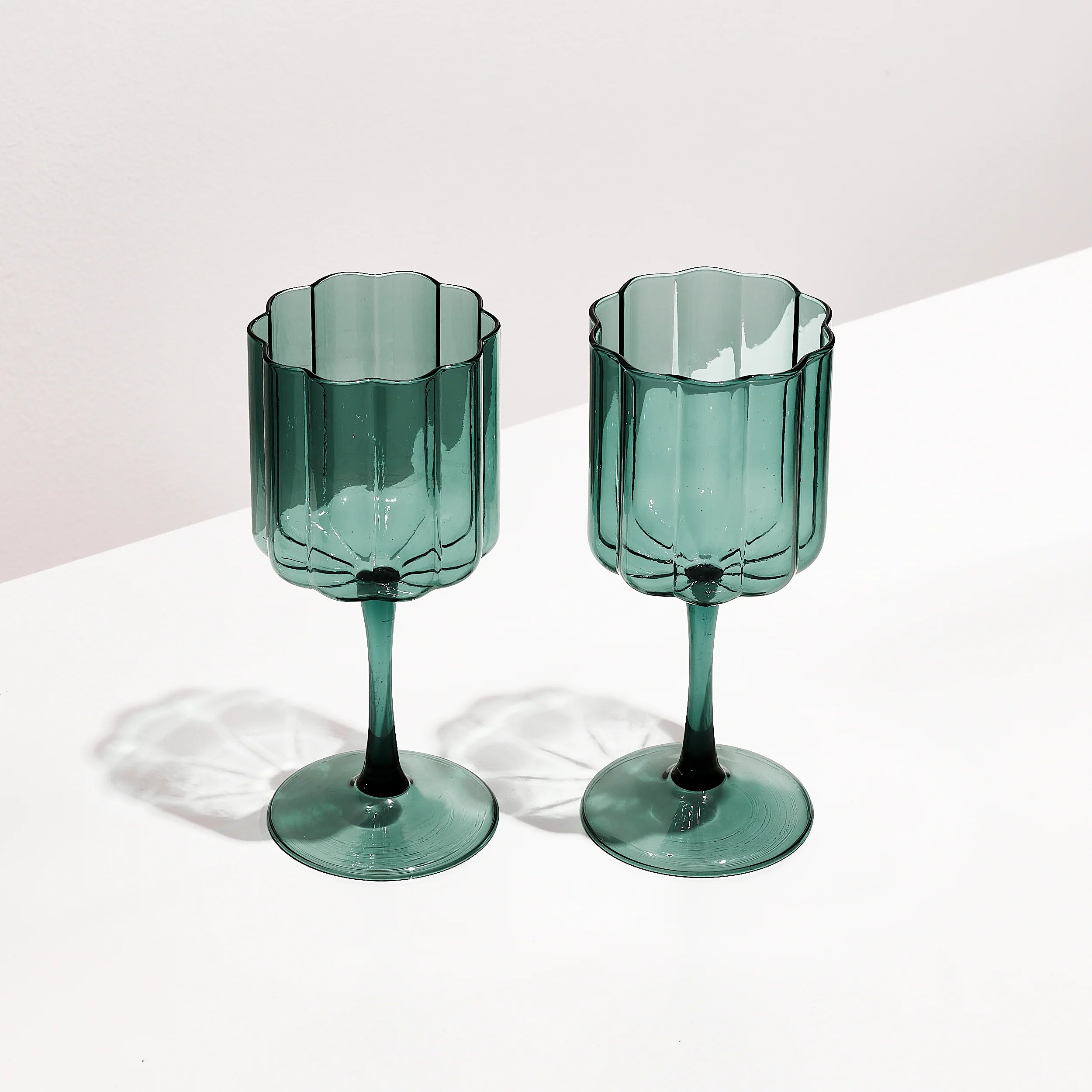 Fazeek wine glass teal