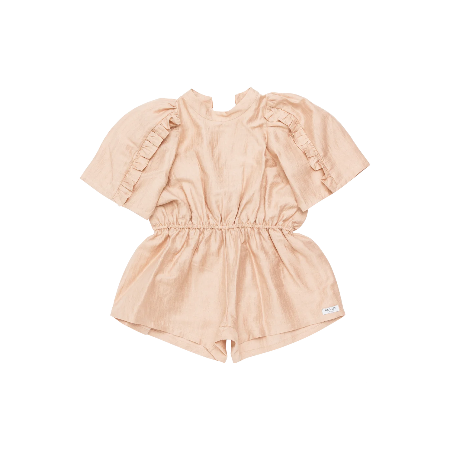 Femmie Playsuit in Rose Mocha colour by Donsje