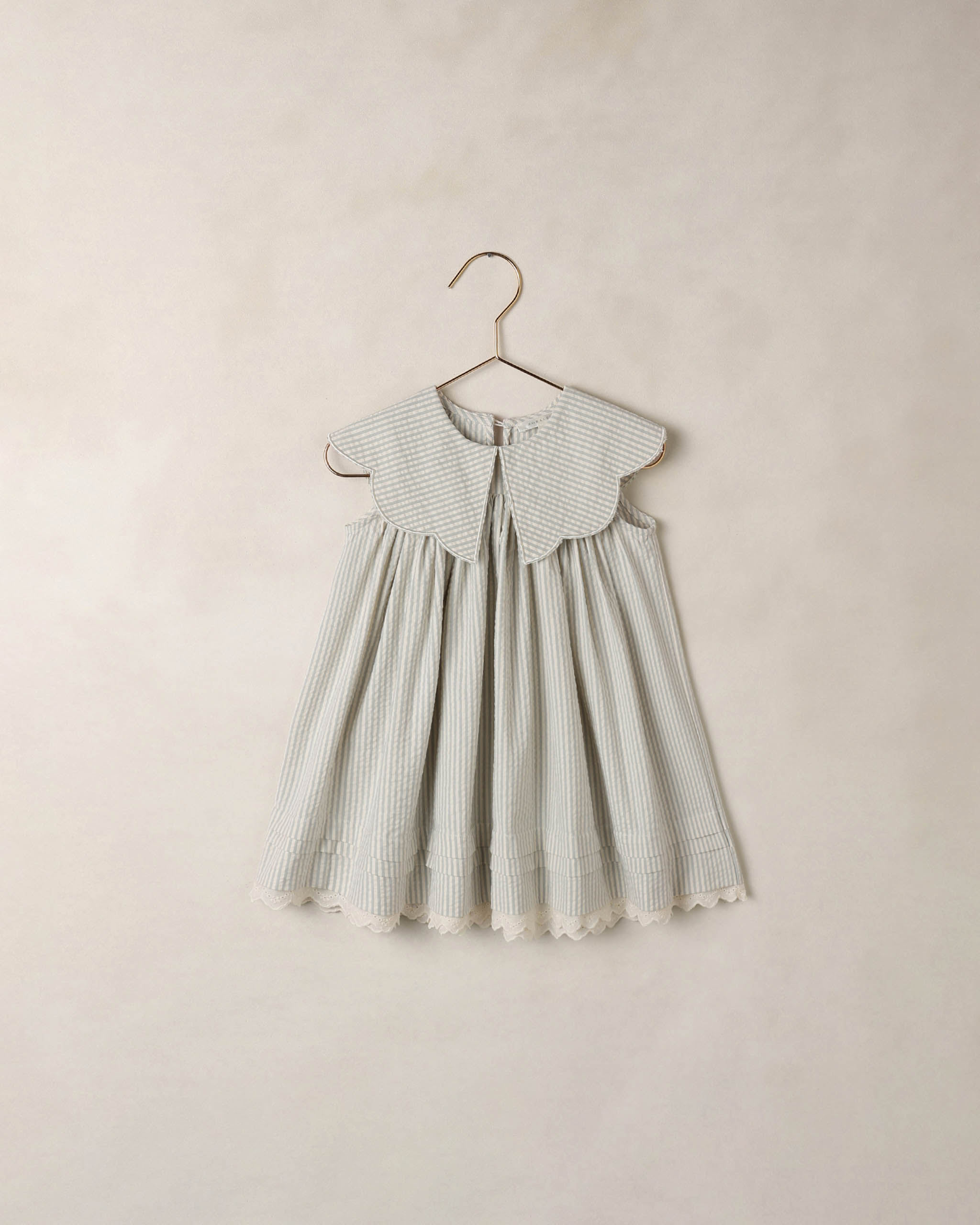 Florence Dress Sky Stripe by Noralee